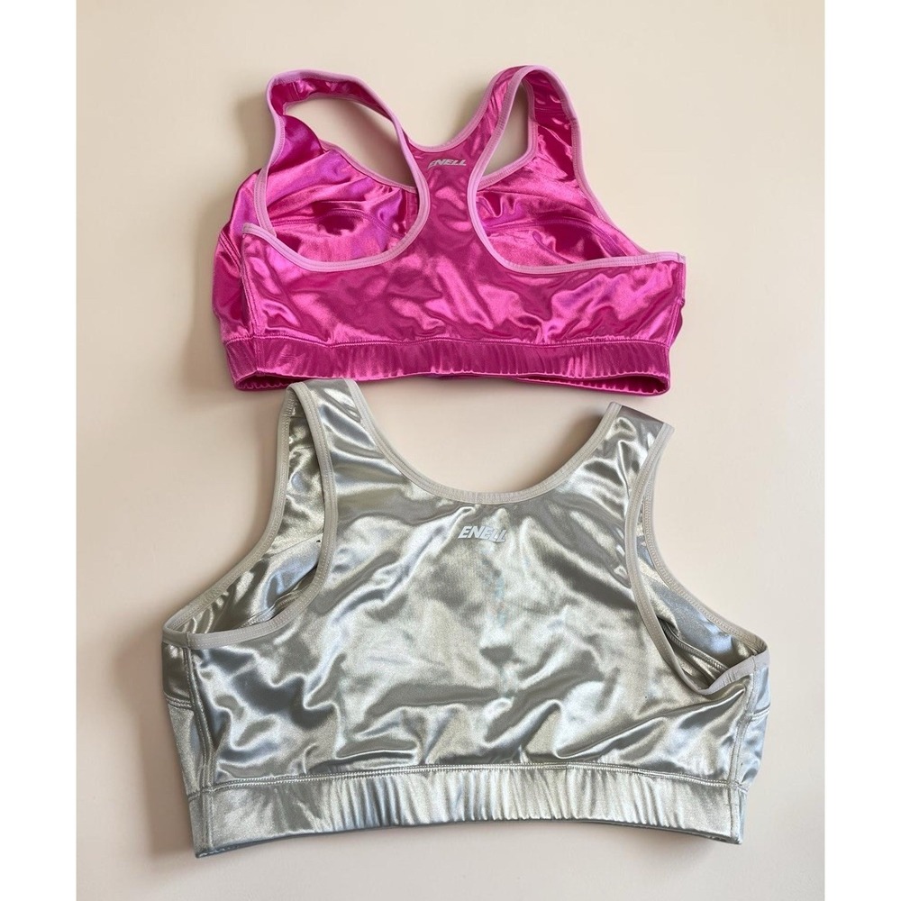ENELL SPORT HIGH IMPACT BRA lot X2 Sz 3 - Picture 3 of 7